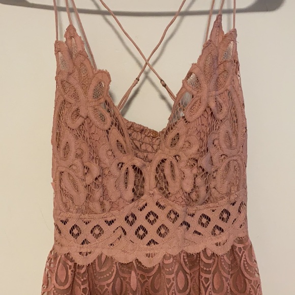 Free People Dress, size Medium, color Rose, NEW - Picture 1 of 4
